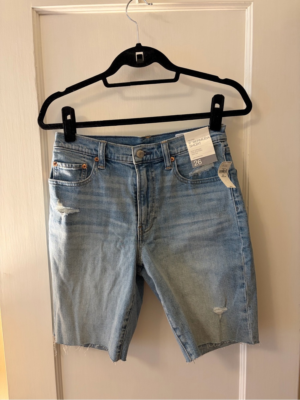 Gap Light Blue Denim Bermuda Shorts - Size 26